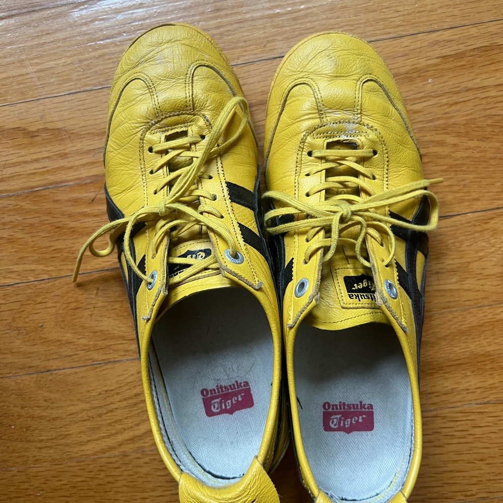 Onitsuka Tiger by Asics Womens Yellow Sneakers